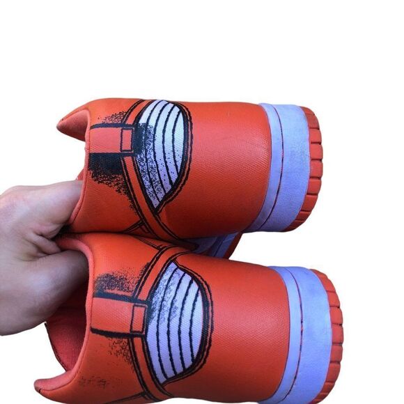 VINTAGE 2007 Nike Dunk High 1 Piece Premium Orange Size 10 - Picture 12 of 12